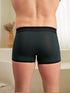 Experience Luxury Everyday – Ultra-Soft Men's Micromodal Solid Trunks Midnight Grey